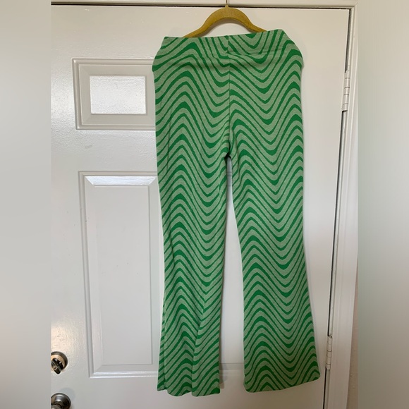 Urban Outfitters Women's Green Uo Bryn Pull-on Flare Pant 🌴 - Picture 7 of 10